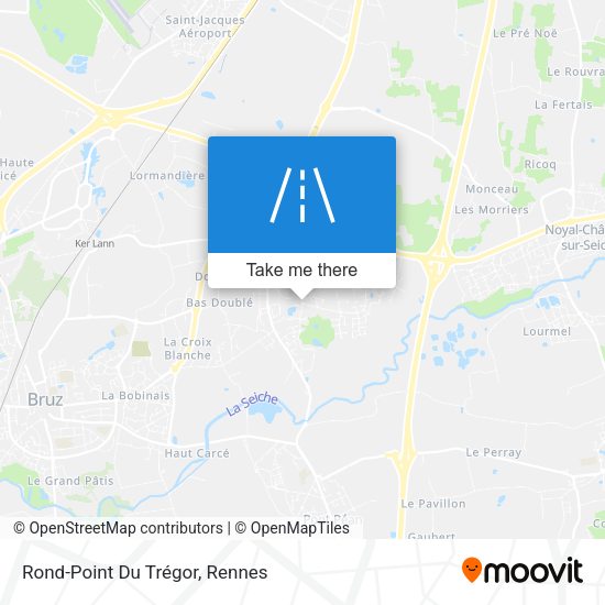 Rond-Point Du Trégor map