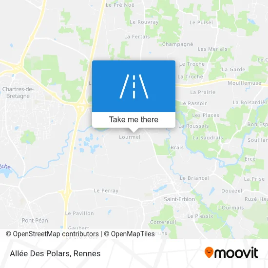 Allée Des Polars map