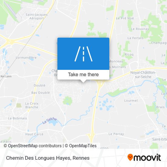 Chemin Des Longues Hayes map