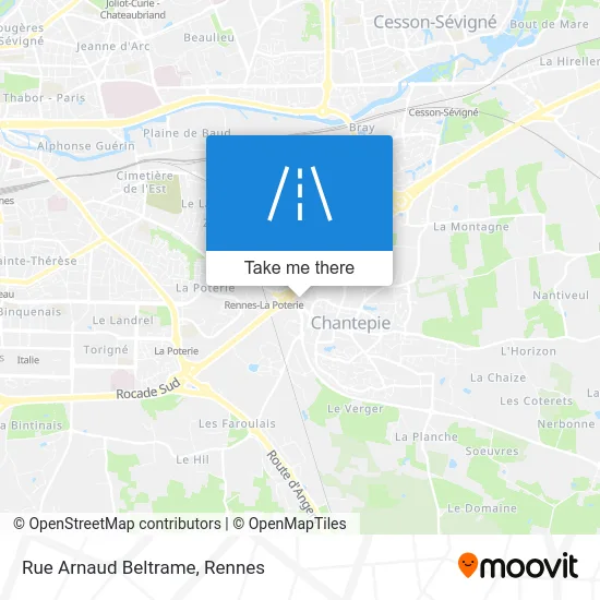 Rue Arnaud Beltrame map