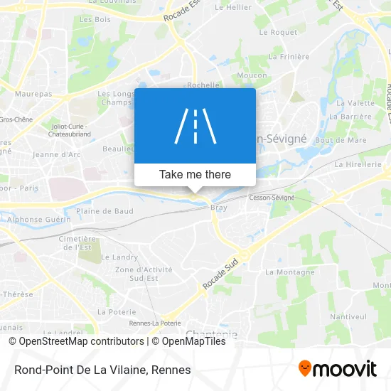 Rond-Point De La Vilaine map