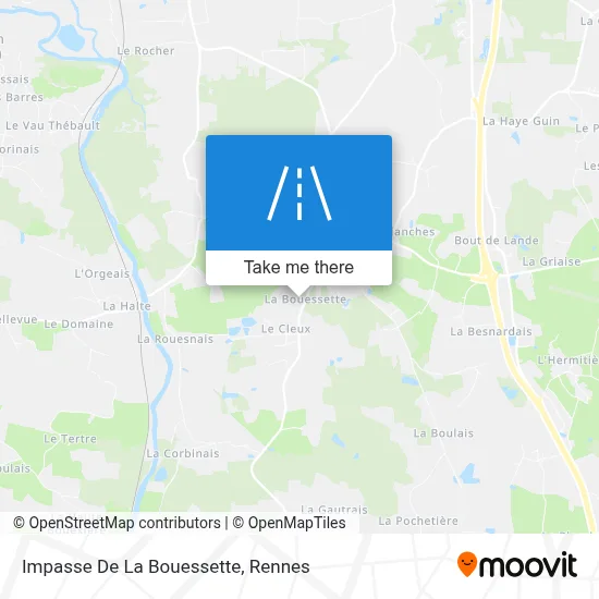 Impasse De La Bouessette map