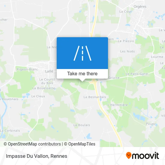 Impasse Du Vallon map