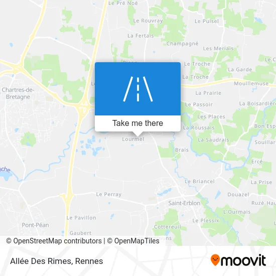 Allée Des Rimes map