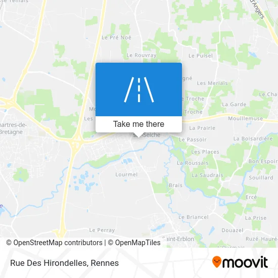 Rue Des Hirondelles map