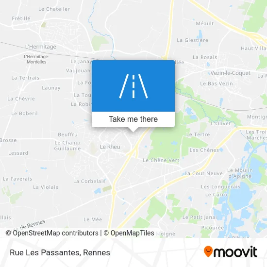 Rue Les Passantes map