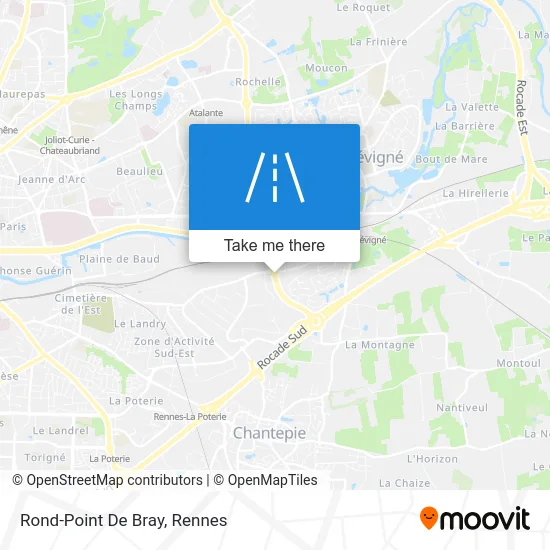 Rond-Point De Bray map