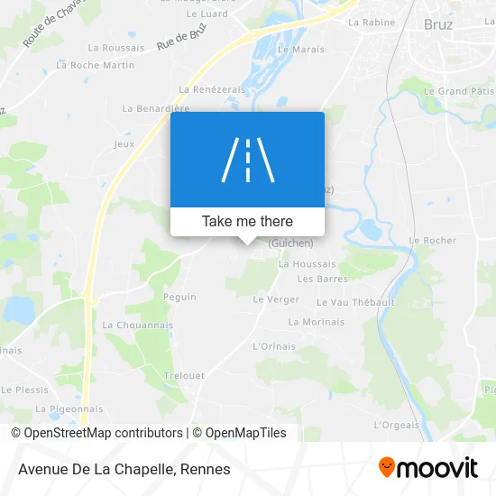 Avenue De La Chapelle map