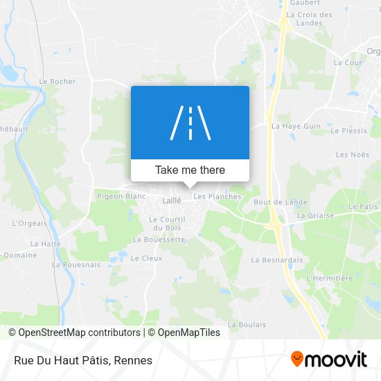 Rue Du Haut Pâtis map