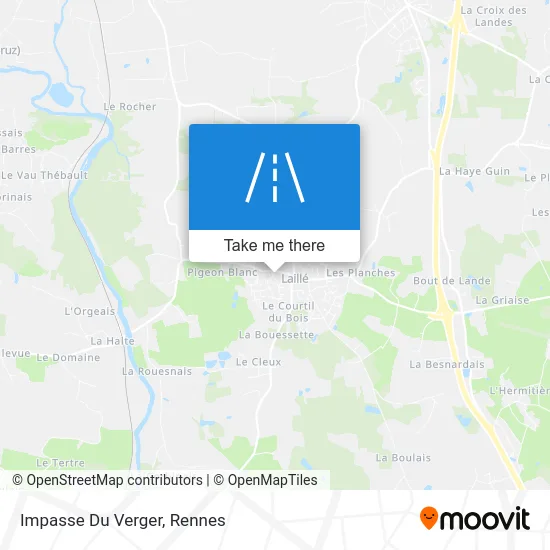 Impasse Du Verger map