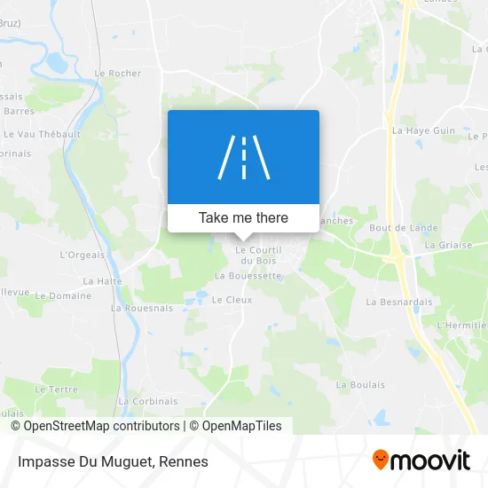 Impasse Du Muguet map