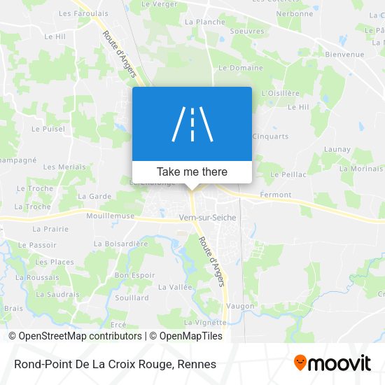Rond-Point De La Croix Rouge map
