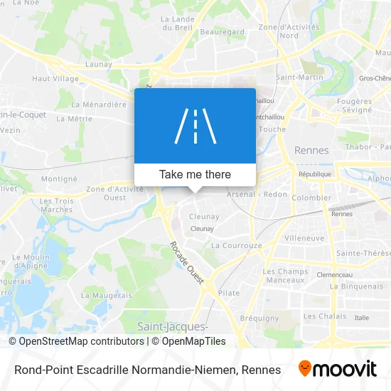 Rond-Point Escadrille Normandie-Niemen map