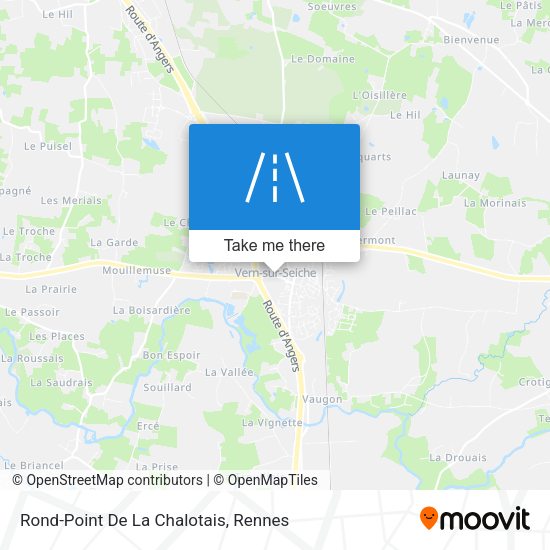 Rond-Point De La Chalotais map