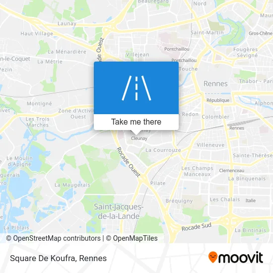 Square De Koufra map