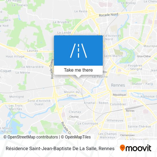 Résidence Saint-Jean-Baptiste De La Salle map