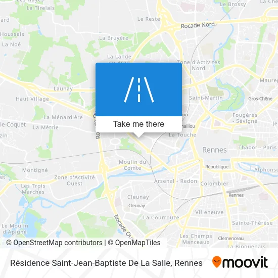 Résidence Saint-Jean-Baptiste De La Salle map