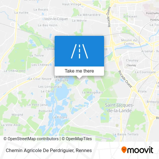 Chemin Agricole De Perdriguier map