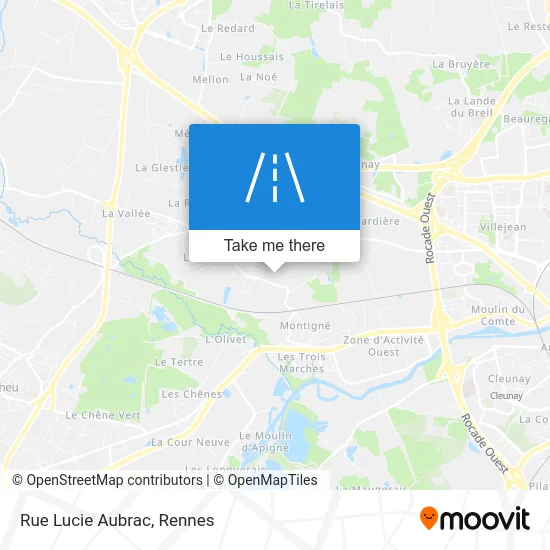 Rue Lucie Aubrac map