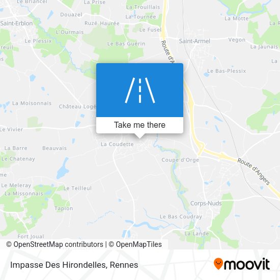Impasse Des Hirondelles map