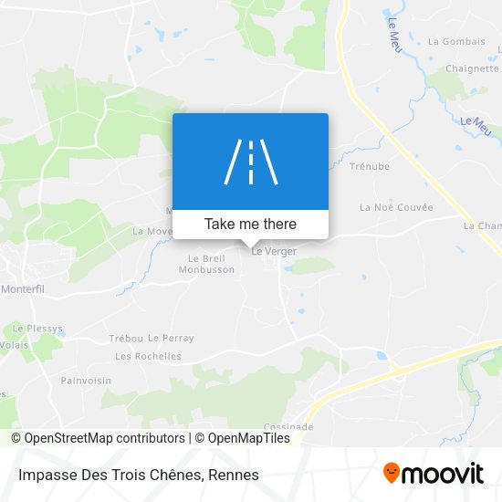 Impasse Des Trois Chênes map