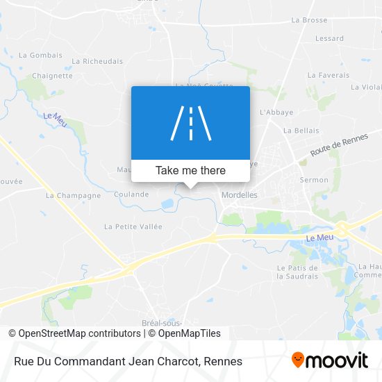 Rue Du Commandant Jean Charcot map