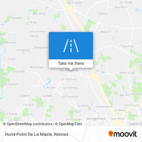 Rond-Point De La Mairie map