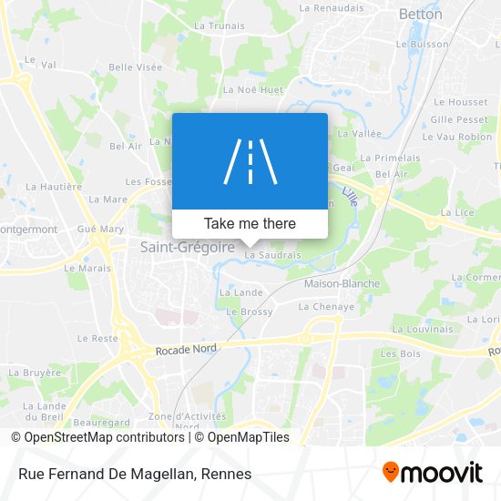 Rue Fernand De Magellan map