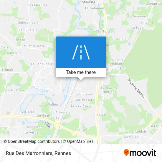 Rue Des Marronniers map