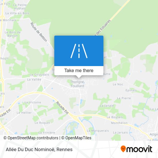 Allée Du Duc Nominoë map