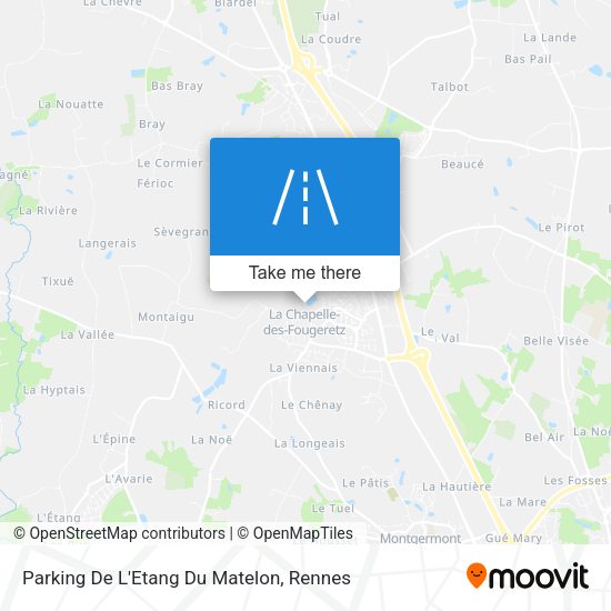 Parking De L'Etang Du Matelon map