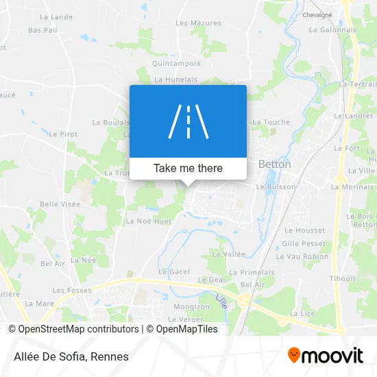 Allée De Sofia map