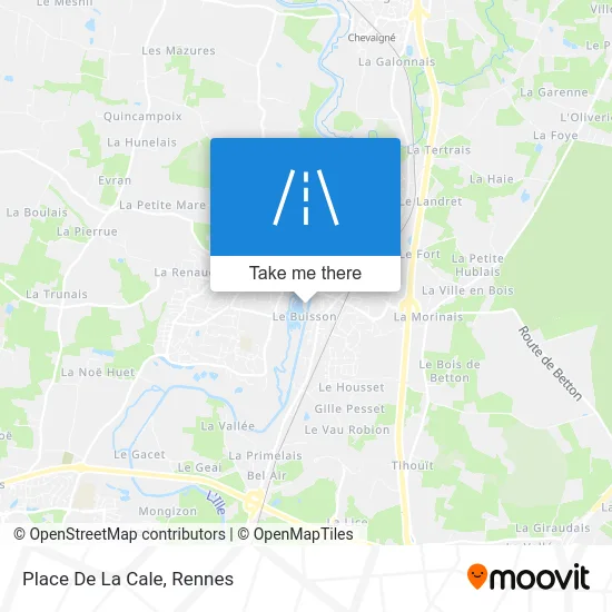 Place De La Cale map