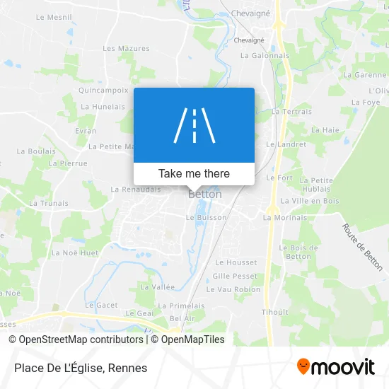 Place De L'Église map