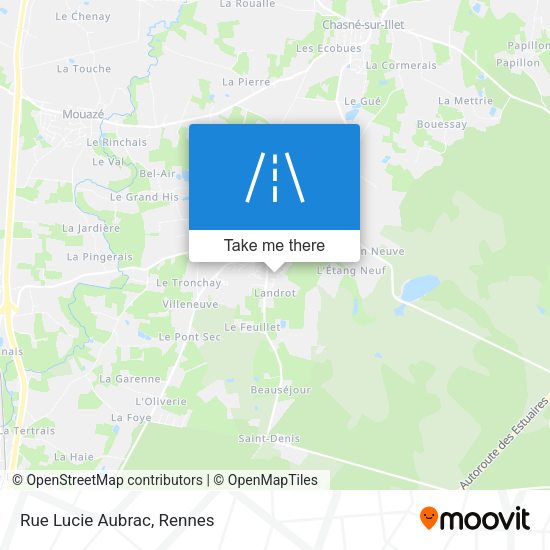 Rue Lucie Aubrac map