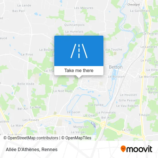 Allée D'Athènes map