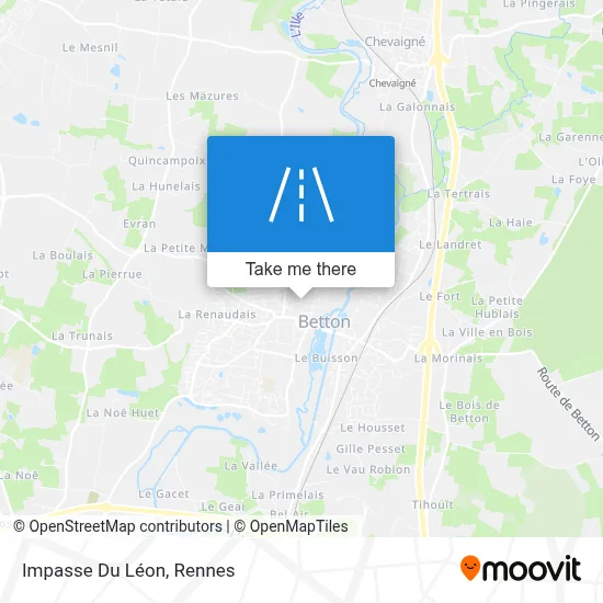 Impasse Du Léon map