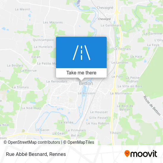 Rue Abbé Besnard map