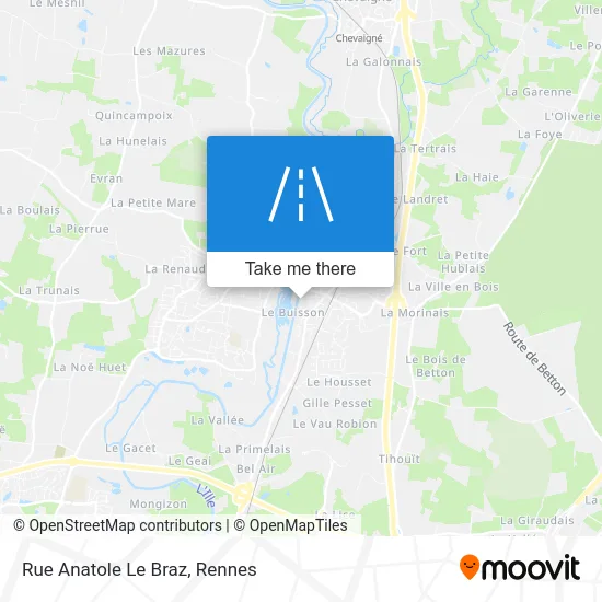 Rue Anatole Le Braz map