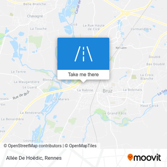 Allée De Hoëdic map