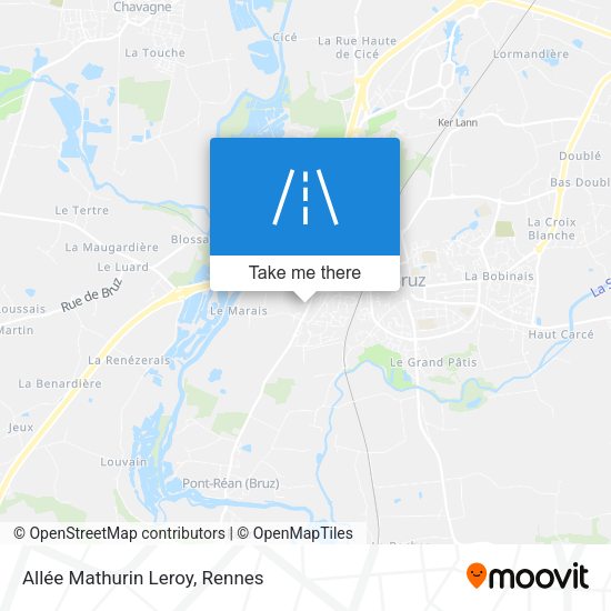 Allée Mathurin Leroy map