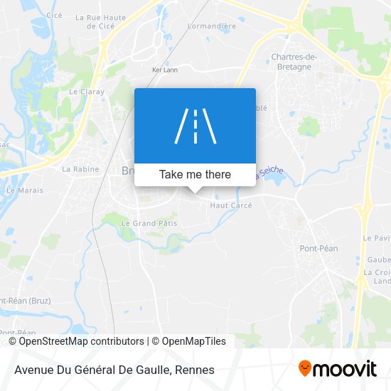 Avenue Du Général De Gaulle map