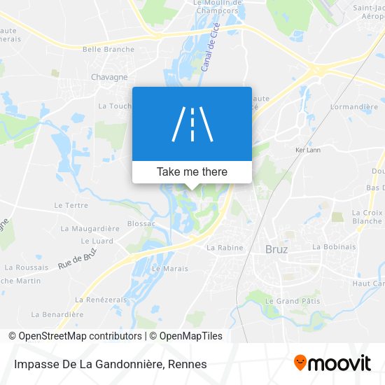 Impasse De La Gandonnière map