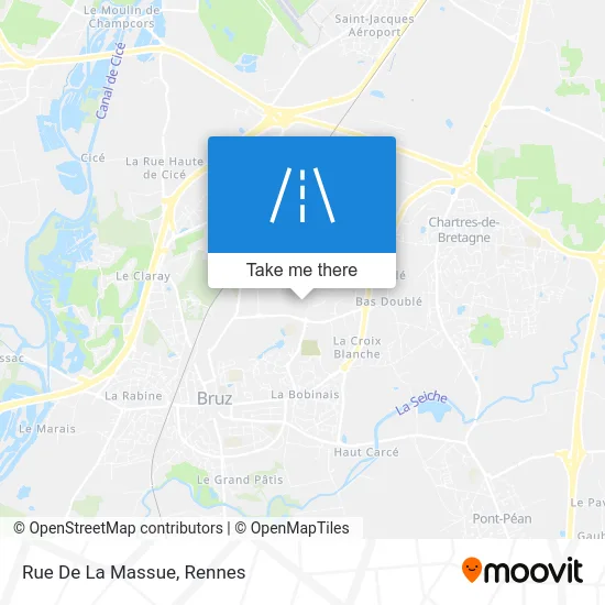 Rue De La Massue map