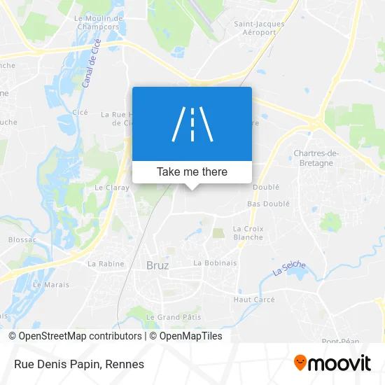 Rue Denis Papin map