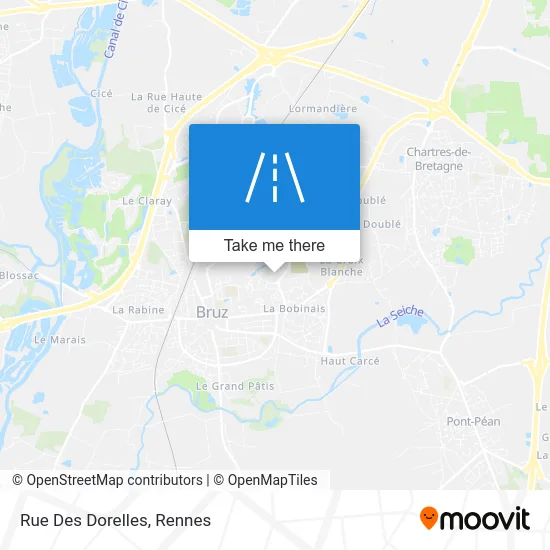 Rue Des Dorelles map