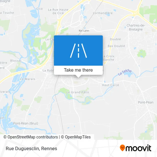 Rue Duguesclin map