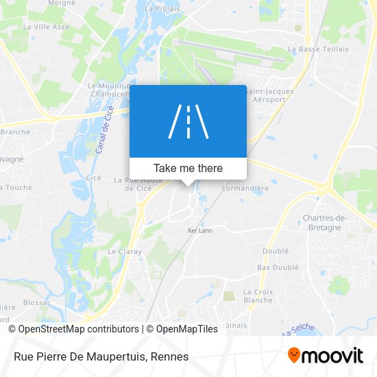 Rue Pierre De Maupertuis map