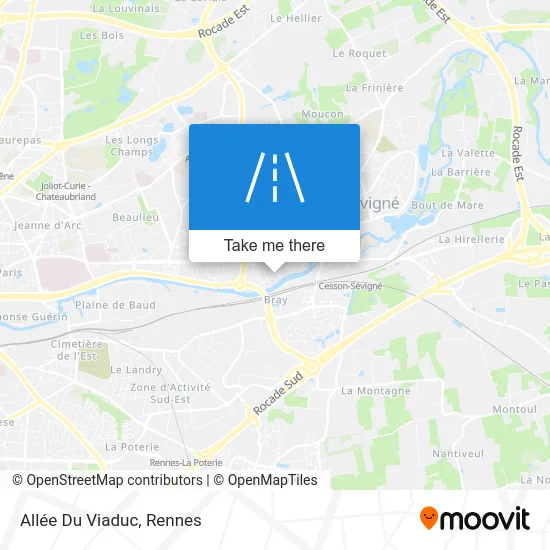 Allée Du Viaduc map