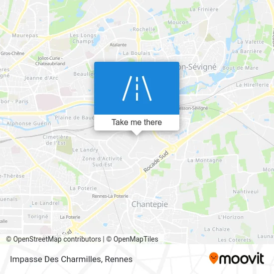 Impasse Des Charmilles map